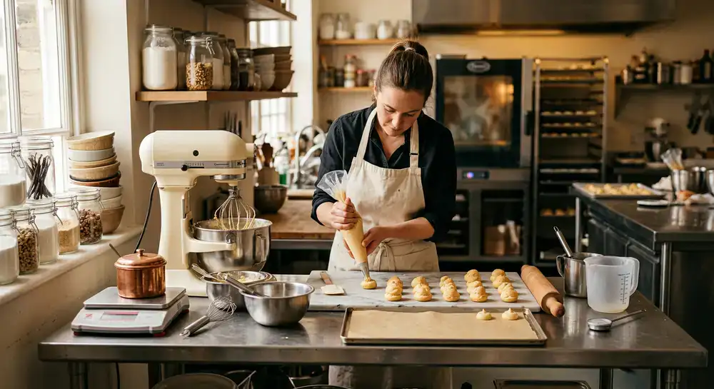 Attrezzatura professionale per pasticceria